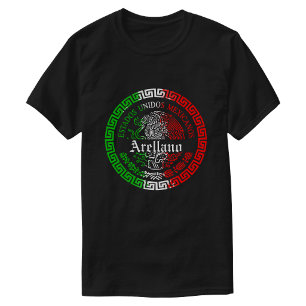 Arellano Nachname Mexiko Hemd Männer T-Shirt