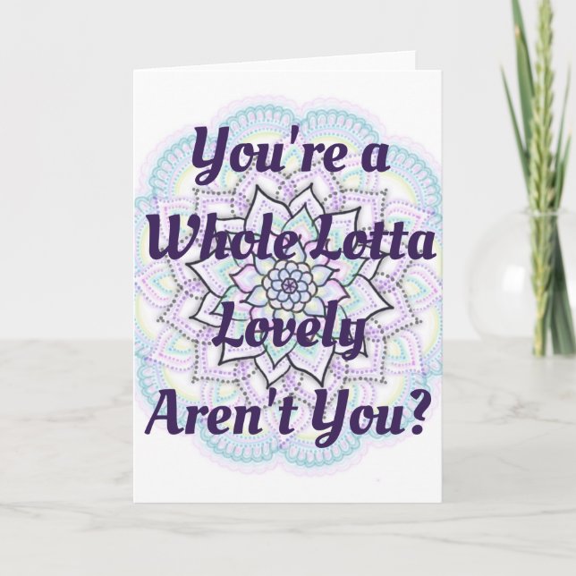 Aren’t you special greeting card karte (Vorderseite)