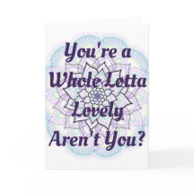 Aren’t you special greeting card