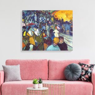 Arena in Arles   Van Gogh   Leinwanddruck