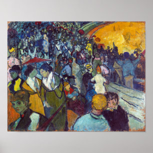 Arena in Arles   Van Gogh   Poster