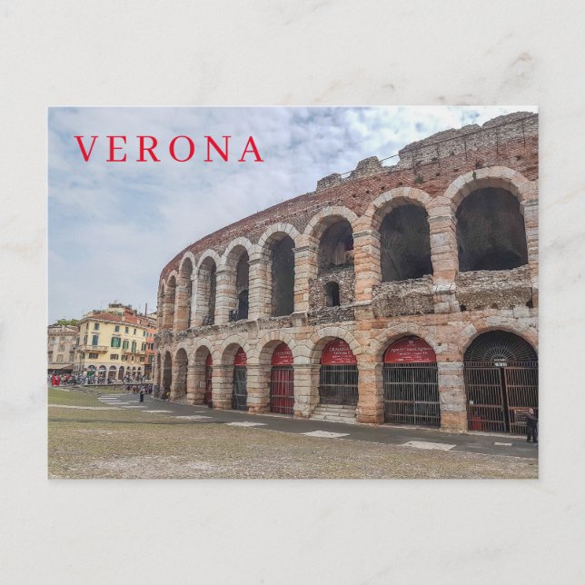 Arena von Verona Postkarte (Vorderseite)