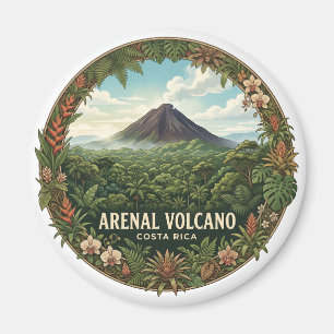 Arenal-Vulkan La Fortuna Costa Rica Magnet