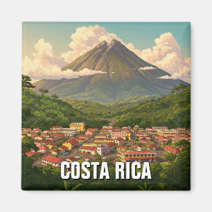 Arenal Vulkan La Fortuna Costra Rica Magnet