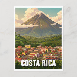 Arenal Vulkan La Fortuna Costra Rica Postkarte
