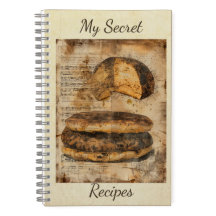 Arepa Bread Ephemera Collage Art