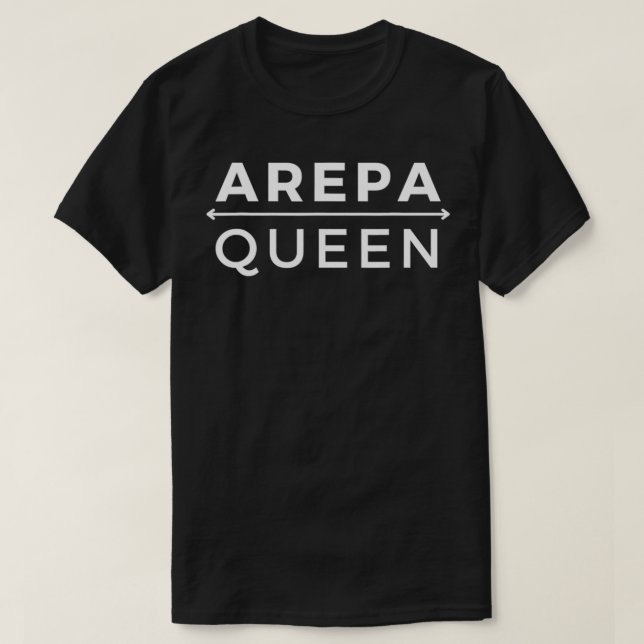 Arepa Queen  Sangre Venezolana  Venezuelan Tshirt  (Design vorne)