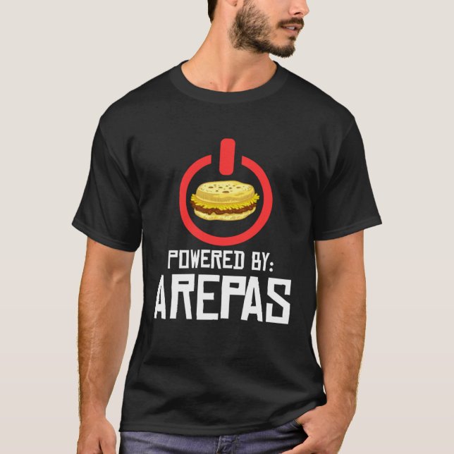 Arepa  Venezuela Colombia T-Shirt (Vorderseite)