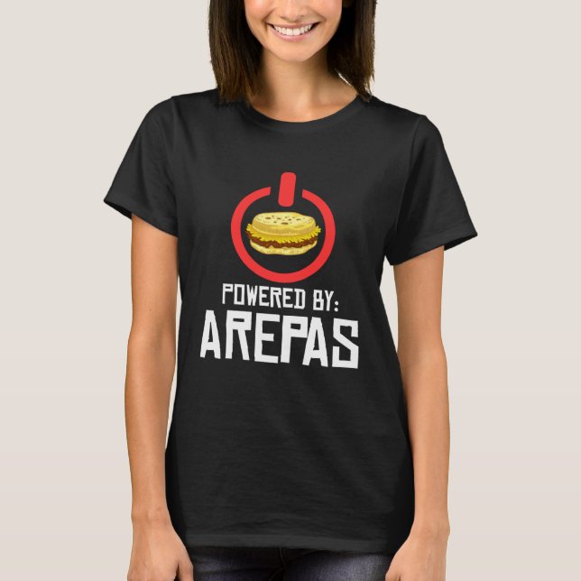Arepa  Venezuela Colombia T-Shirt (Vorderseite)