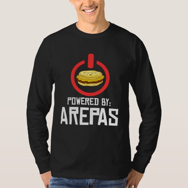 Arepa  Venezuela Colombia T-Shirt (Vorderseite)