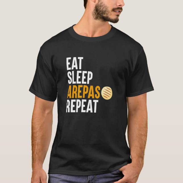 Arepas Zitat Funny kolumbianischen venezolanischen T-Shirt (Vorderseite)