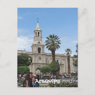 Arequipa - Plaza de Armas Postkarte