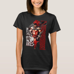 Ares Antike Griechenland Wolf Krieg Gott Griechisc T-Shirt