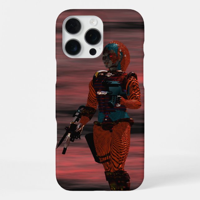 ARES - CYBORG iPhone HÜLLE (Rückseite)