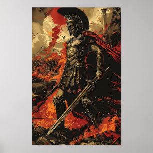 Ares, Gott des Kriegspopsters Poster