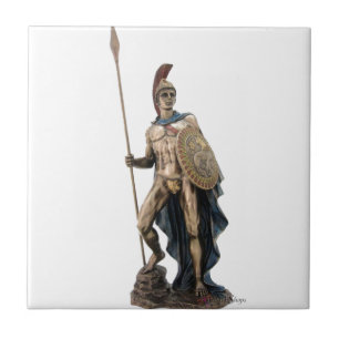 ARES GRIECHISCHE KRIEGERS-GOTT-STATUE FLIESE