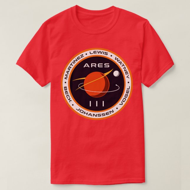 Ares III T-Shirt (Design vorne)