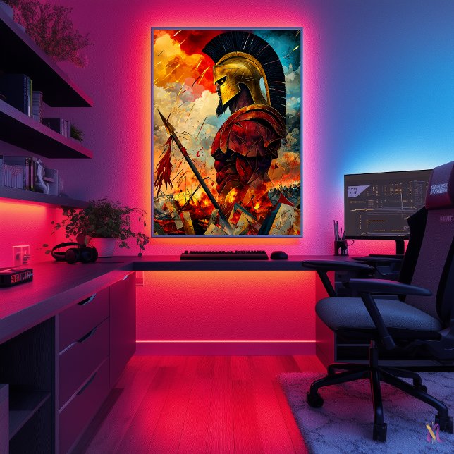 Ares - Kubistische Minimalistische Legende - Krieg Poster (Von Creator hochgeladen)