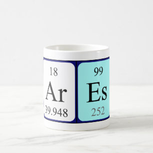 Ares Periodenname Tasse