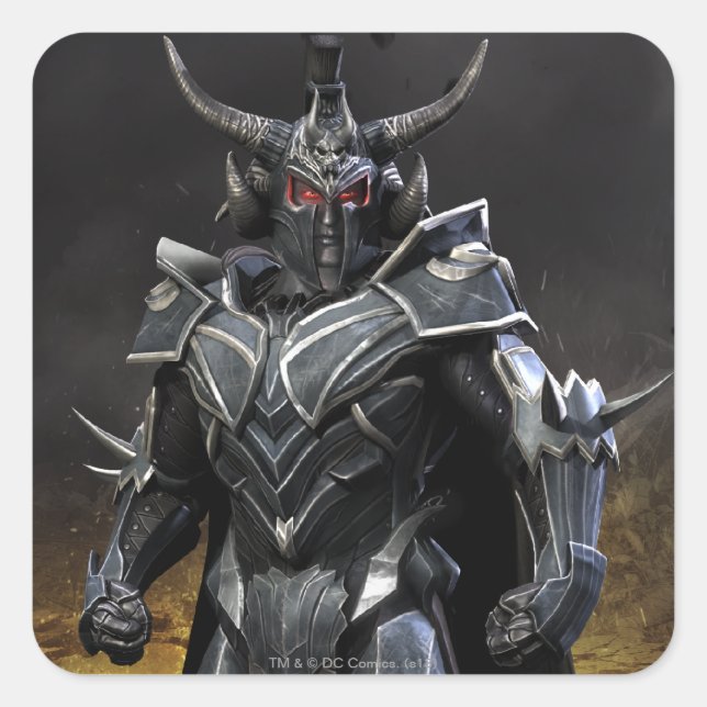 Ares Quadratischer Aufkleber (Vorderseite)