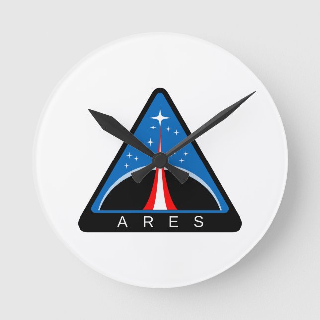 Ares V Watch Runde Wanduhr (Vorderseite)