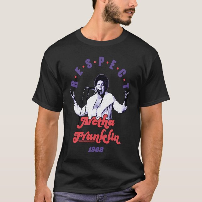 Aretha Franklin Respect T-Shirt (Vorderseite)