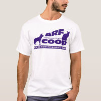 ARF Korb: lila auf Weiß