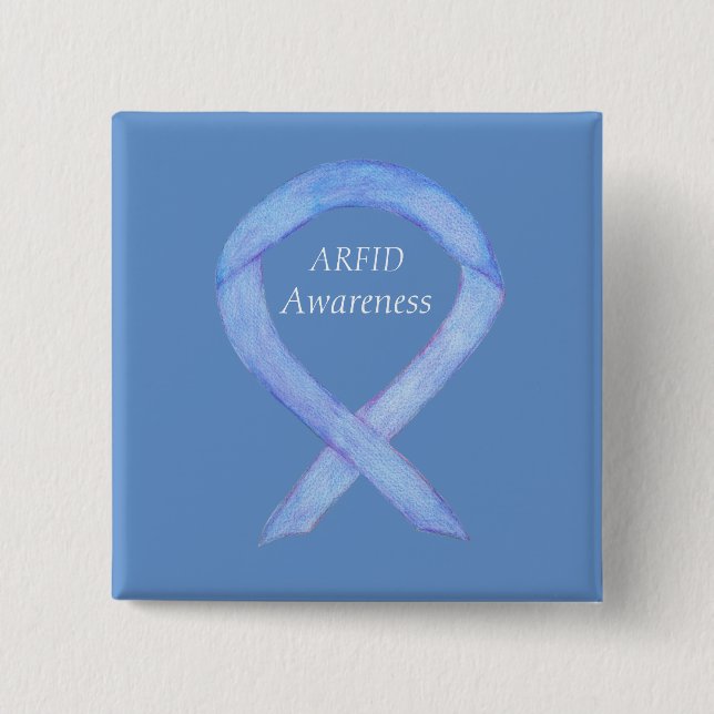 ARFID (Essstörung) Sensibilisierungs-Band-Button Button (Vorderseite)