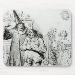 Argan und Monsieur Purgon Mousepad