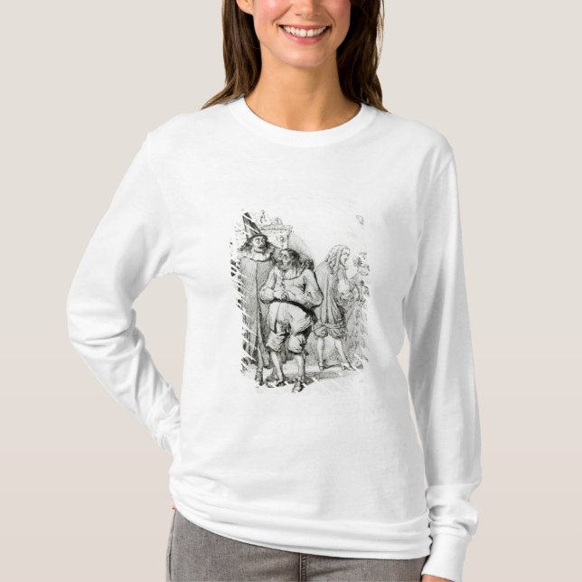 Argan und Monsieur Purgon T-Shirt (Vorderseite)