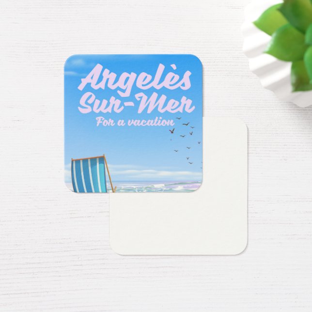 argelès-sur-mer Frankreich-Reiseplakat (Schreibtisch)