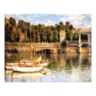 Argenteuil Bridge Fotodruck
