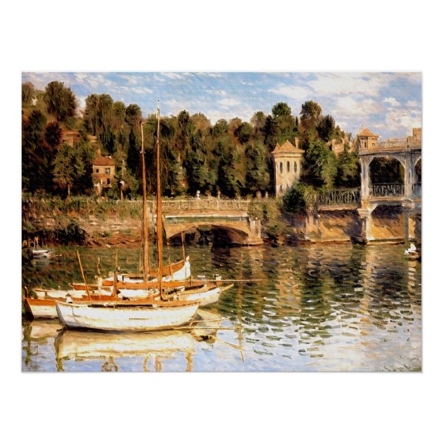Argenteuil Bridge Poster (Vorderseite)