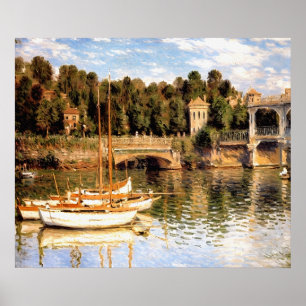 Argenteuil Bridge Poster