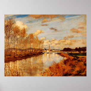 Argenteuil, Seen from the Small Arm of the Seine Poster