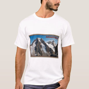 Argentiere - sehen Sie von den Flügeln Montets an T-Shirt