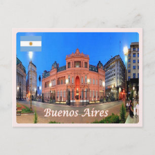 Argentina - Buenos Aires - Casa Rosada - Postkarte