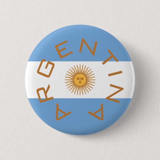 Argentina Button (Vorderseite)
