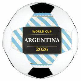 Argentina Football Fan Flag Colors Stripe Pattern  Fußball