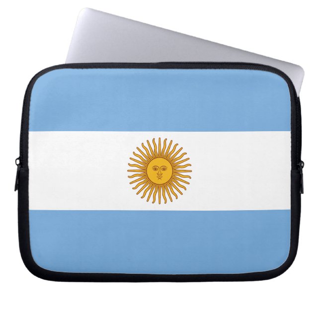 Argentina Laptopschutzhülle (Vorderseite)