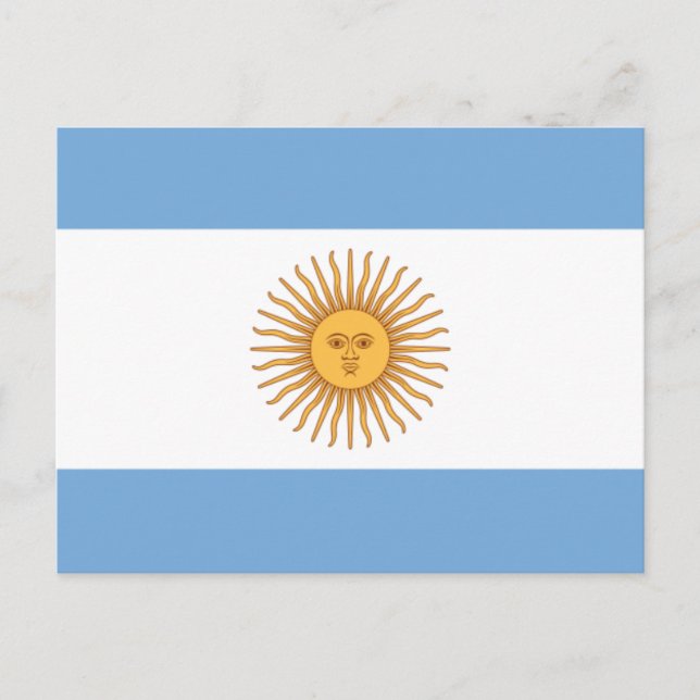 Argentina Postkarte (Vorderseite)