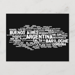 ARGENTINA Postkarte