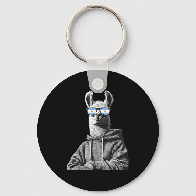 Argentina Pride Argentinian Flag  Schlüsselanhänger (Vorderseite)