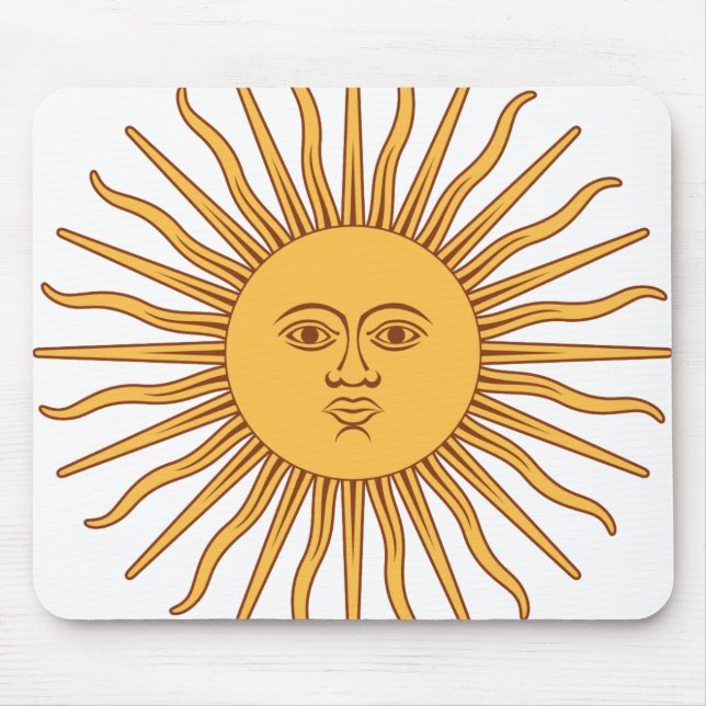 Argentina Sol de Mayo Mousepad (Vorne)