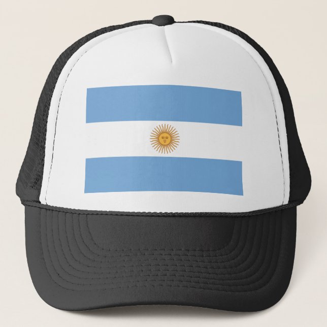 Argentina Truckerkappe (Vorderseite)