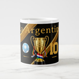 Argentinien 2026 Global Games: Gold Ribbon Trophy Jumbo-Tasse