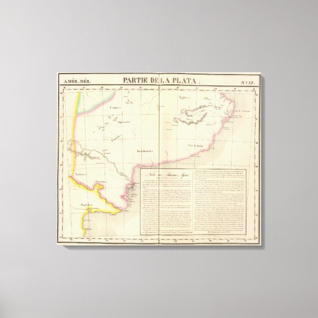 Argentinien 37 leinwanddruck (Vorderseite)