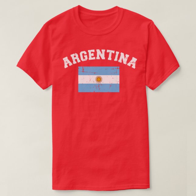Argentinien (7) T-Shirt (Design vorne)