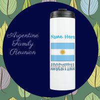 Argentinien - Argentinische Flagge - Blaue Persona