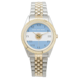 Argentinien argentinische Flagge Buenos Aires arge Armbanduhr